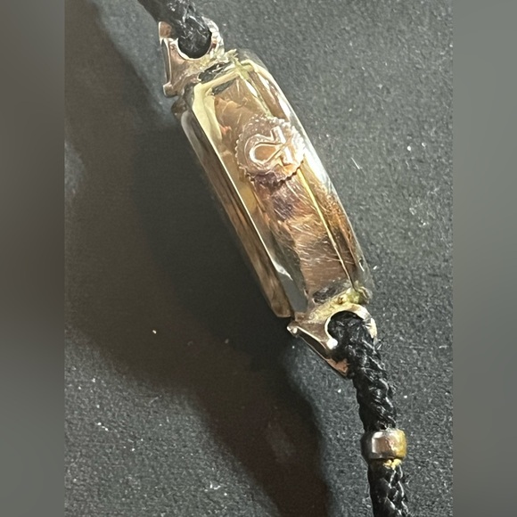 OMEGA 1950 black rope band mechanical manual winding ladies Watch cal 483 - Picture 7 of 13